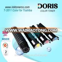 T3511 color copier toner for Toshiba e STUDIO 281C 351C 451C copier parts laser toner